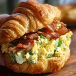 turkey bacon and Green Onion Egg Salad