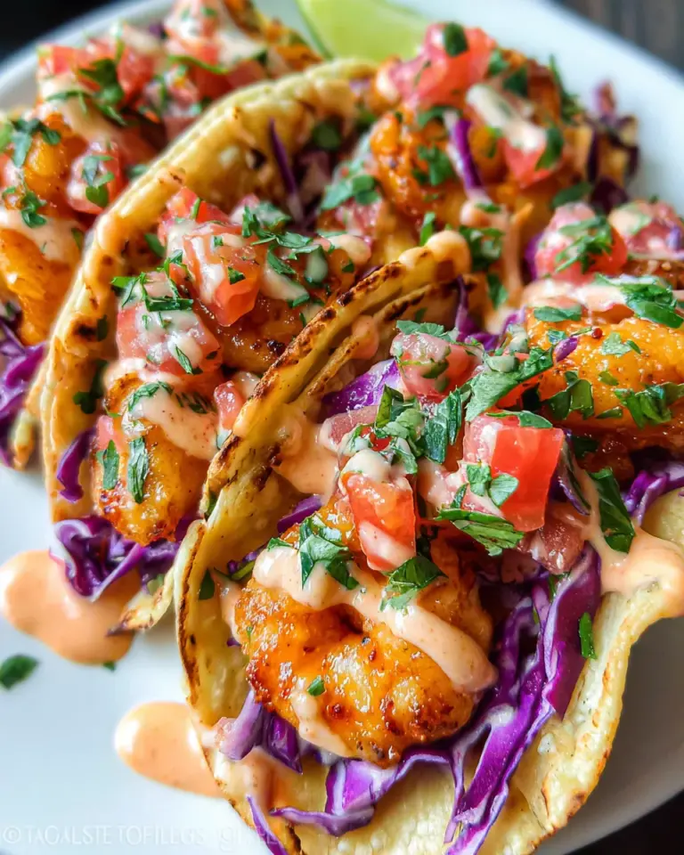 Bang Bang Shrimp Tacos (Dynamite Shrimp)