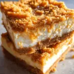 Butterscotch Graham Cracker Cheesecake Bars