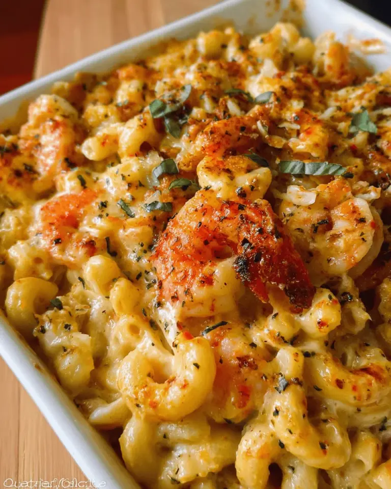Cajun Shrimp and Crab Mac and Cheese