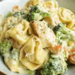 Cheesy Chicken Broccoli Tortellini