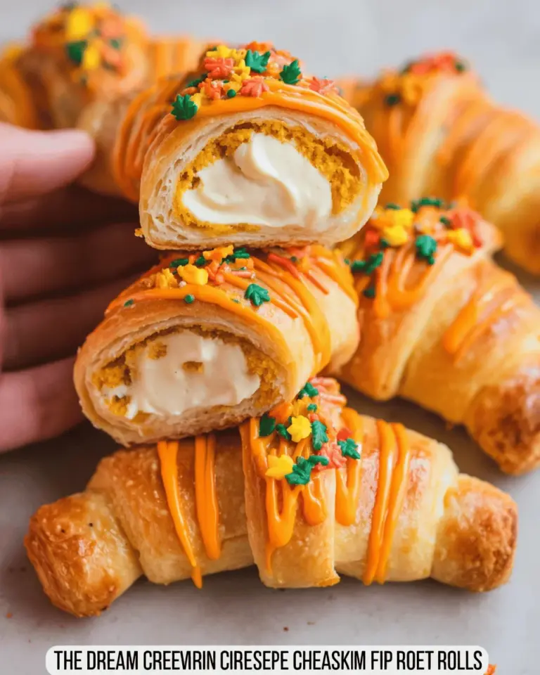 Cream Cheese Pumpkin Pie Crescent Rolls