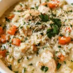 Creamy Chicken and Rice Soup