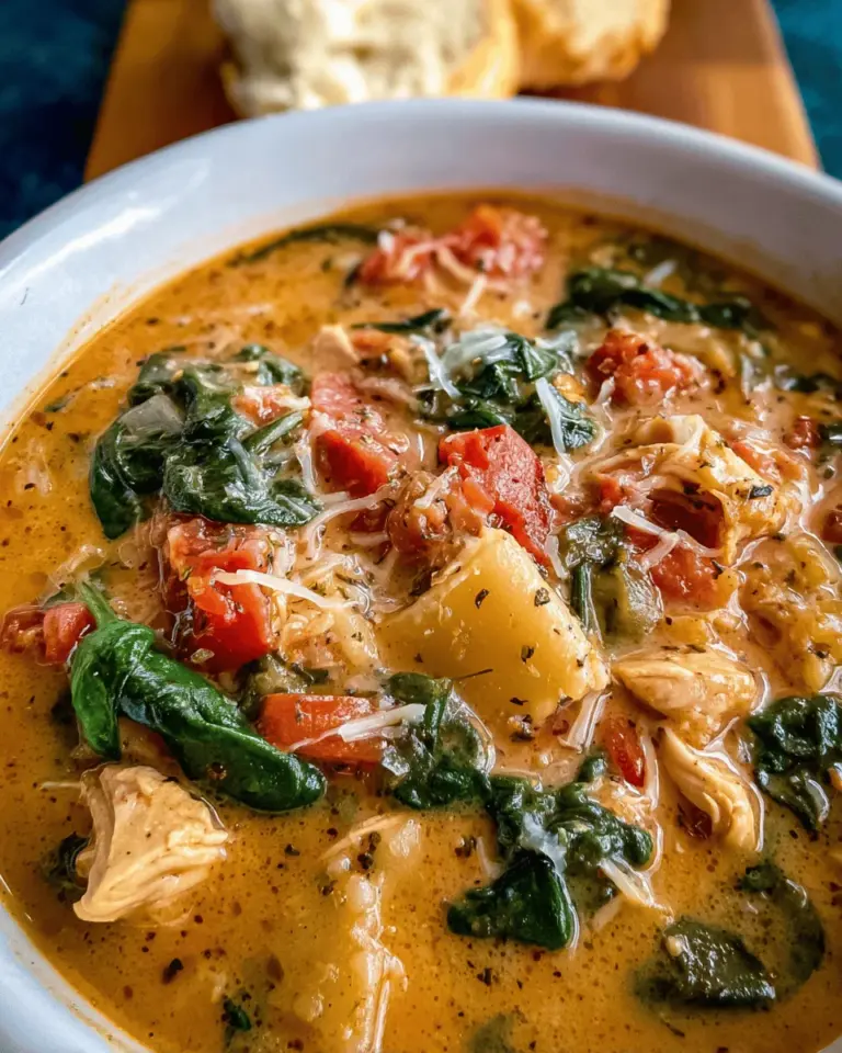 Creamy Tuscan Chicken Soup