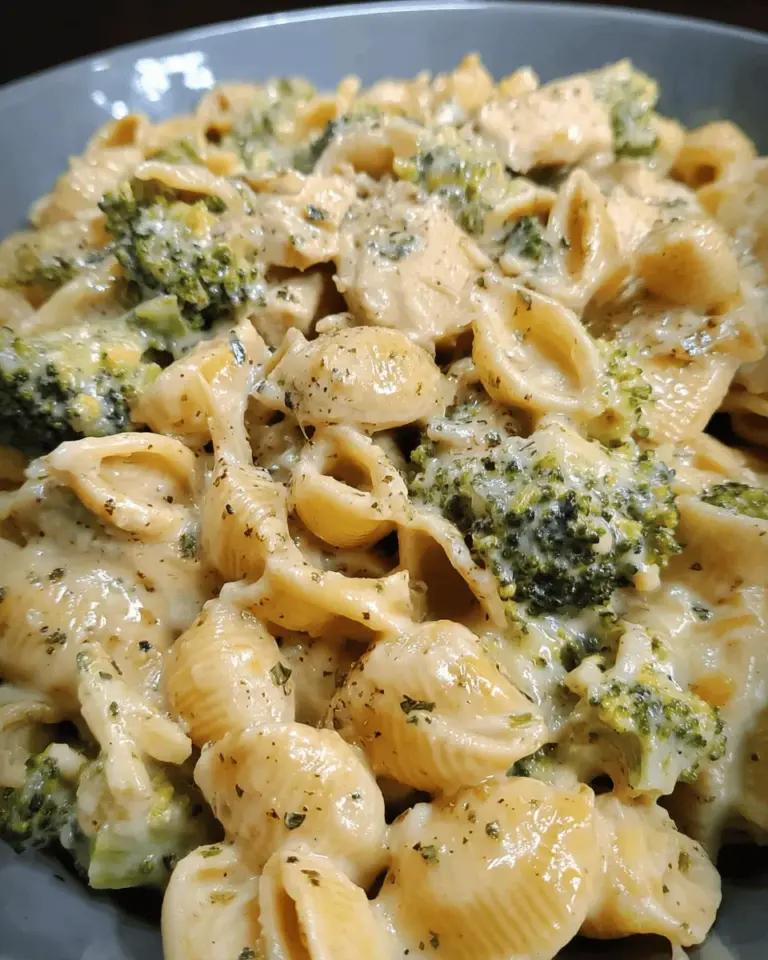 Crockpot Chicken Broccoli Mac and Cheese