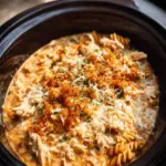 Crockpot Chicken Parmesan Soup