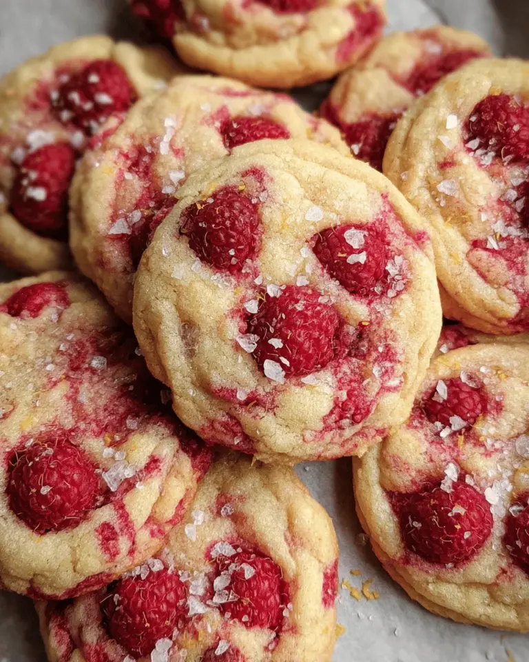 Lemon Raspberry Cookies