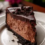 No Bake Chocolate Cheesecake