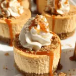 No Bake Pumpkin Mini Cheesecakes