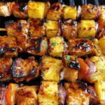 Pineapple Chicken Kabobs
