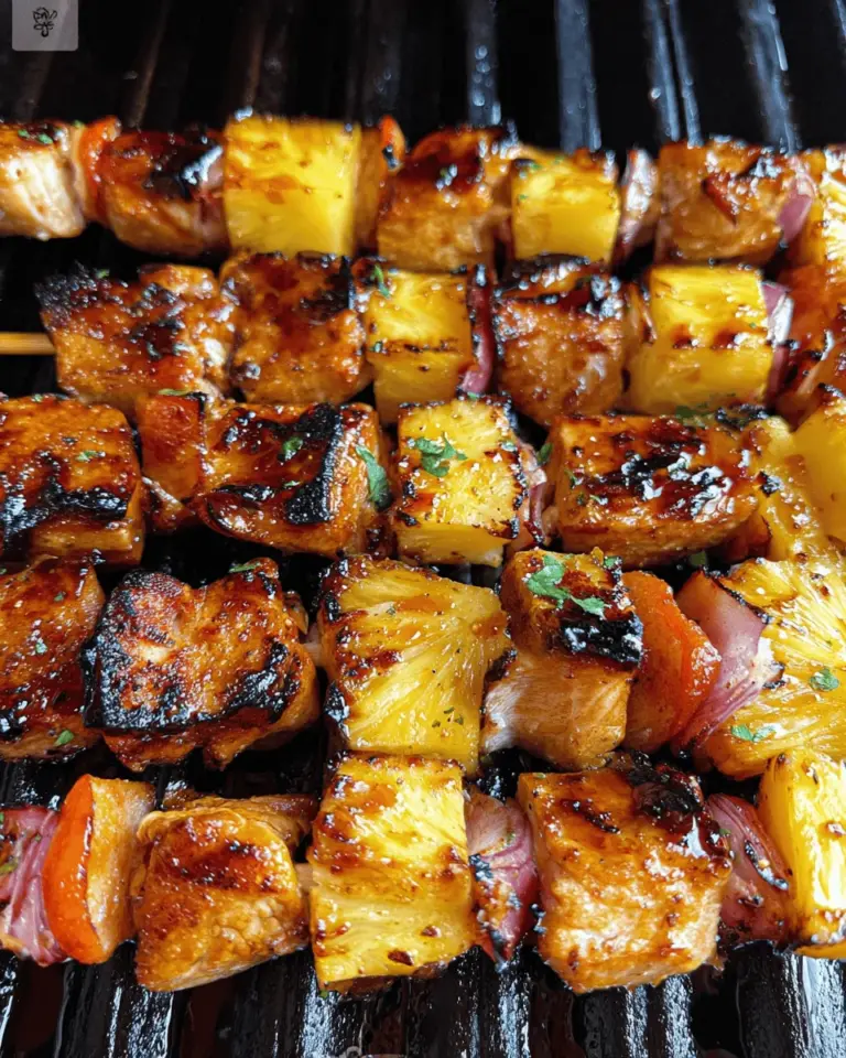 Pineapple Chicken Kabobs