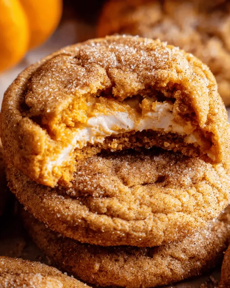 Pumpkin Cheesecake Cookies