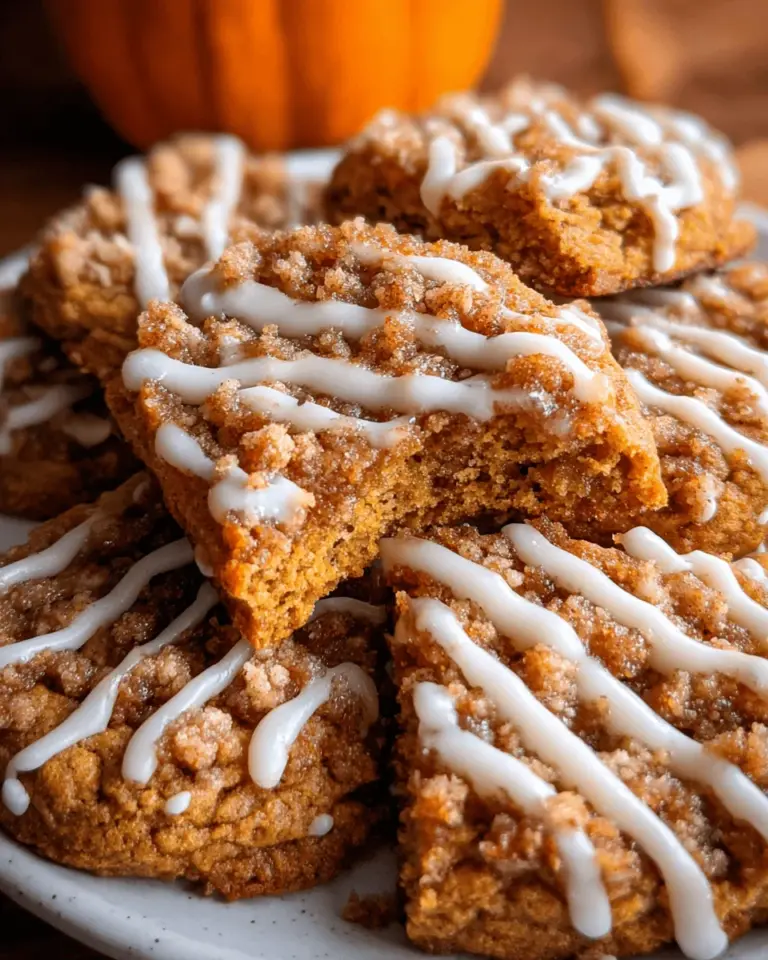 Pumpkin Coffee Cake Cookies