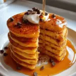 Pumpkin Cottage Cheese Pancakes