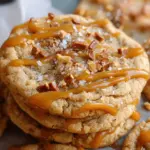 Salted Caramel Toffee Cookies!