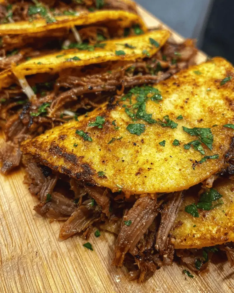 Slow Cooker Shredded Beef Tacos