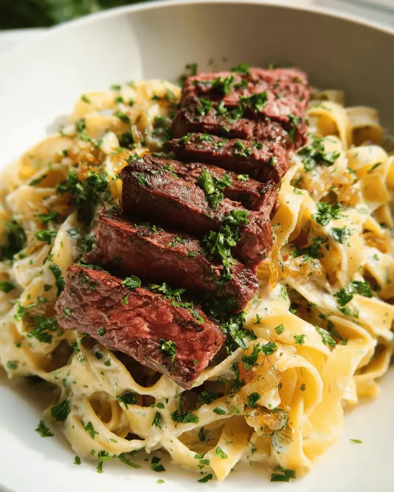 Steak Pasta (easy and delicious!)