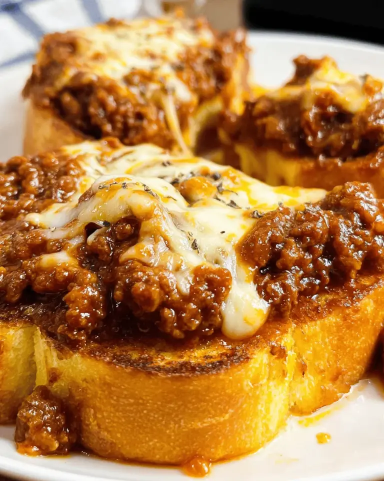 Texas Toast Sloppy Joes