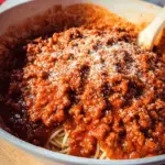The Perfect Homemade Meat Sauce