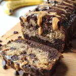 Chocolate Peanut Butter Banana Bread