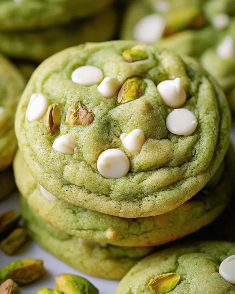 Pistachio Pudding Cookies