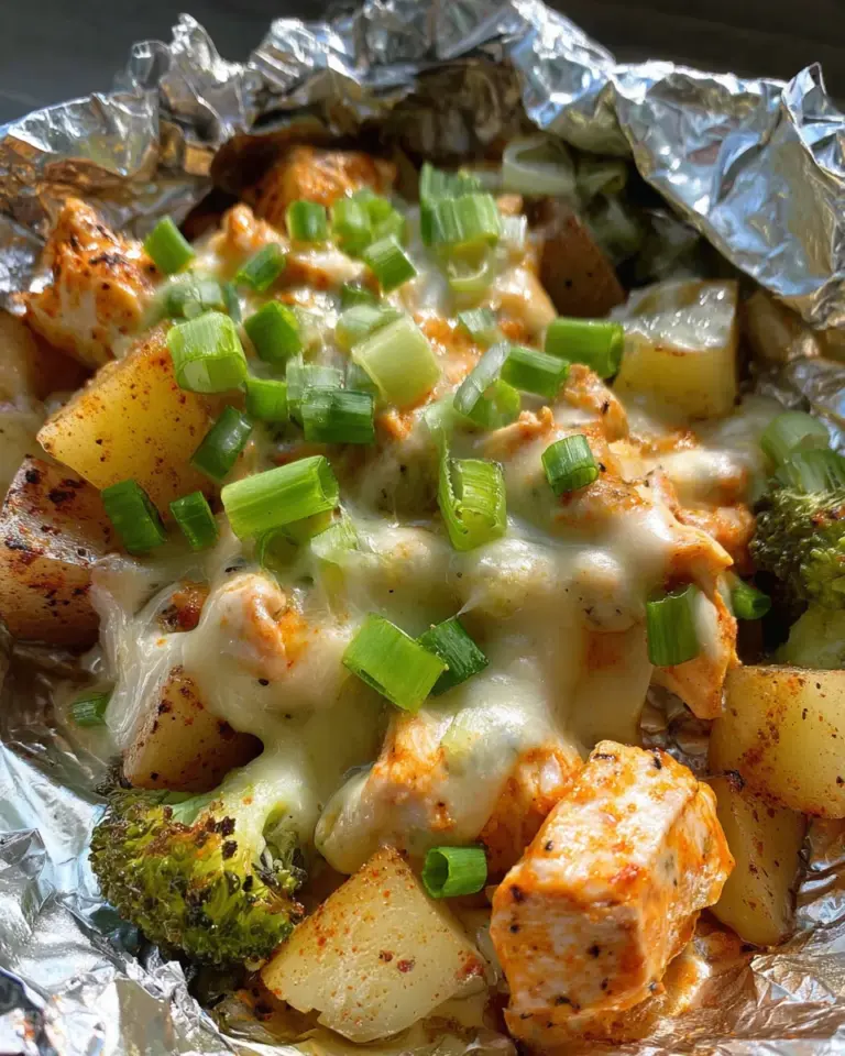 Buffalo Chicken Foil Packets