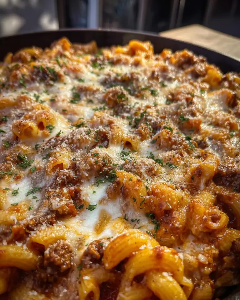 Cheesy Lasagna Hamburger Helper