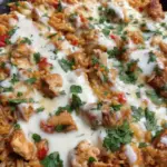 Chicken Cheese and Rice