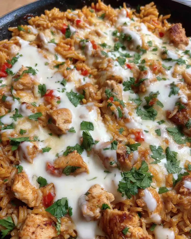 Chicken Cheese and Rice