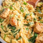 Creamy Chicken Orzo