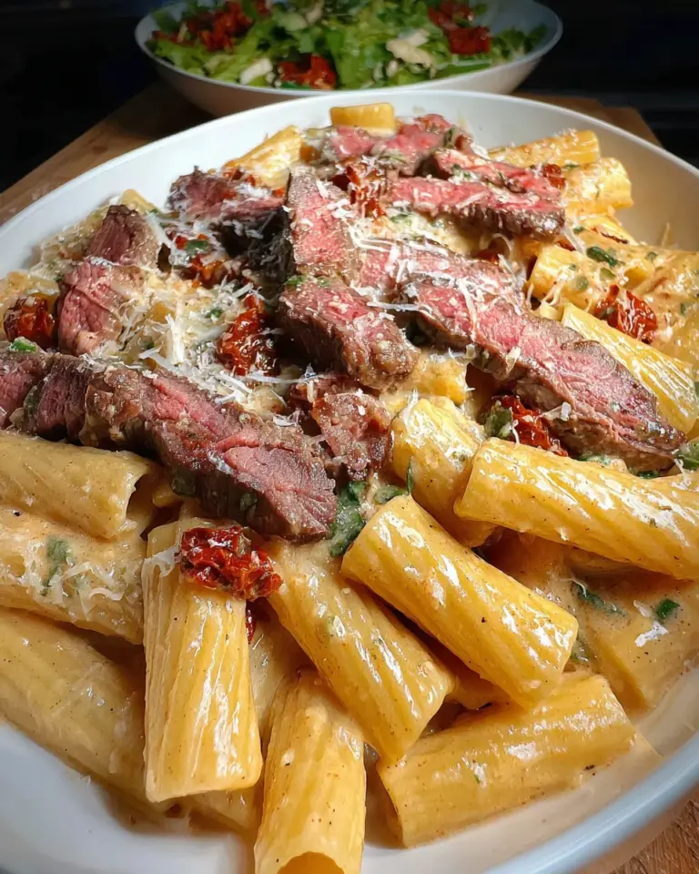 Creamy Steak Pasta