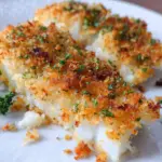 Crispy Parmesan Baked Cod Recipe