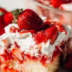 Easy Strawberry Poke Cake