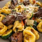 Garlic Parmesan Steak Tortellini