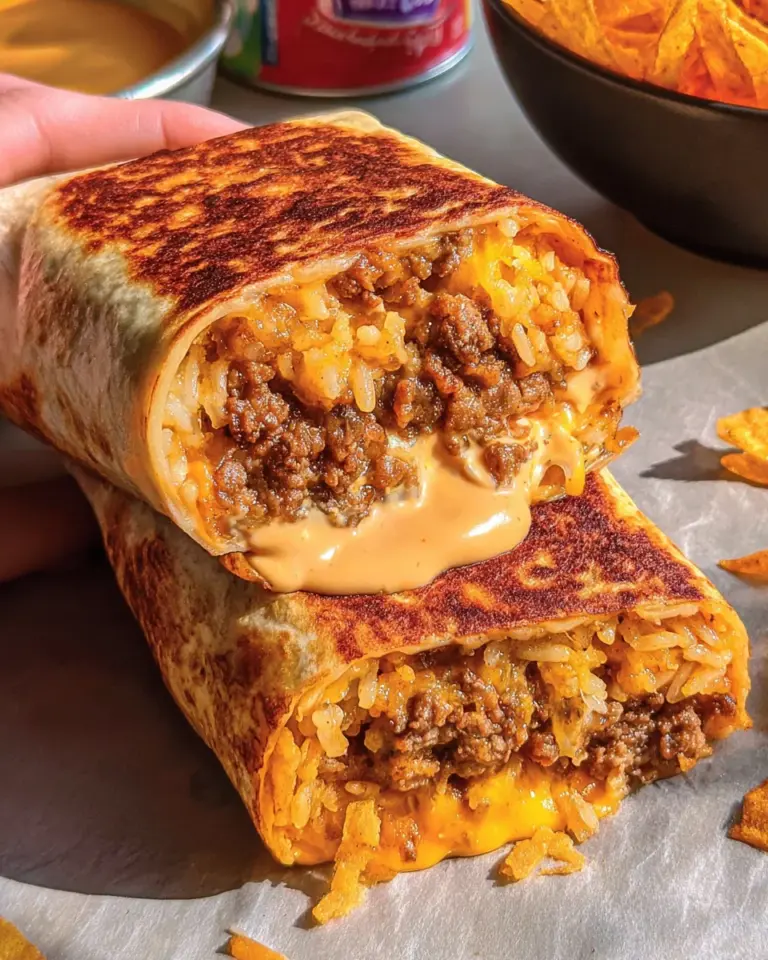 Grilled Cheese Burrito (Taco Bell Copycat Recipe)