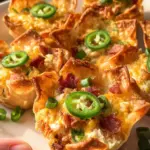 Jalapeno Popper Wonton Cups