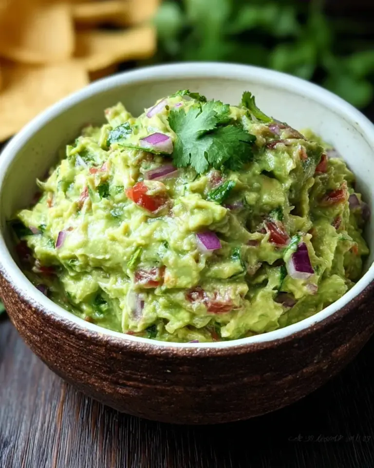 My Favorite Guacamole Recipe