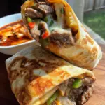 Steak Dirty Fry Burritos