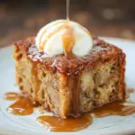 Sticky Banana Bread Pudding Cake