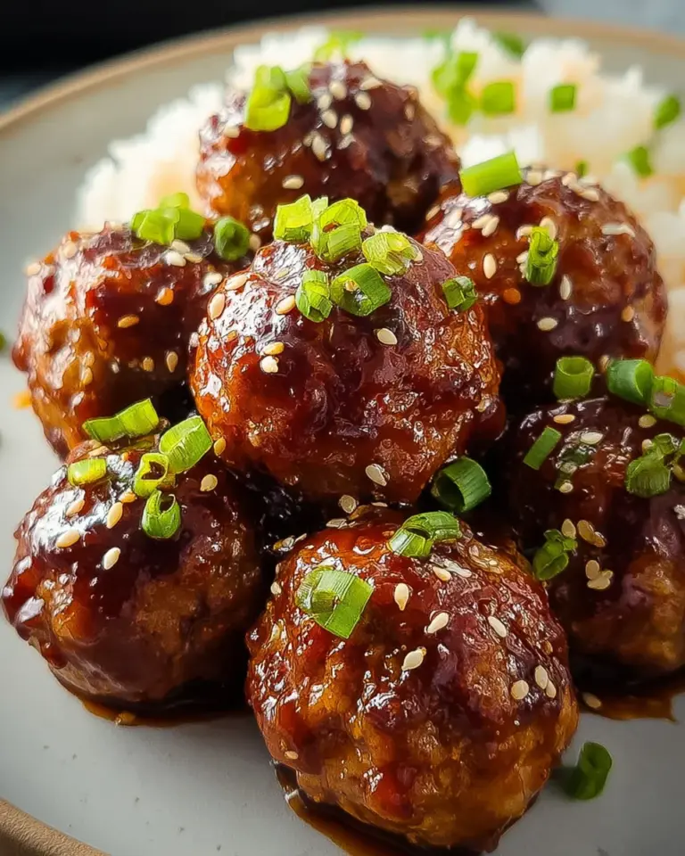 Teriyaki Meatballs
