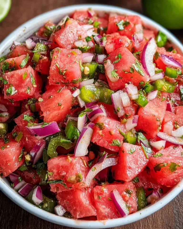 Watermelon Salsa